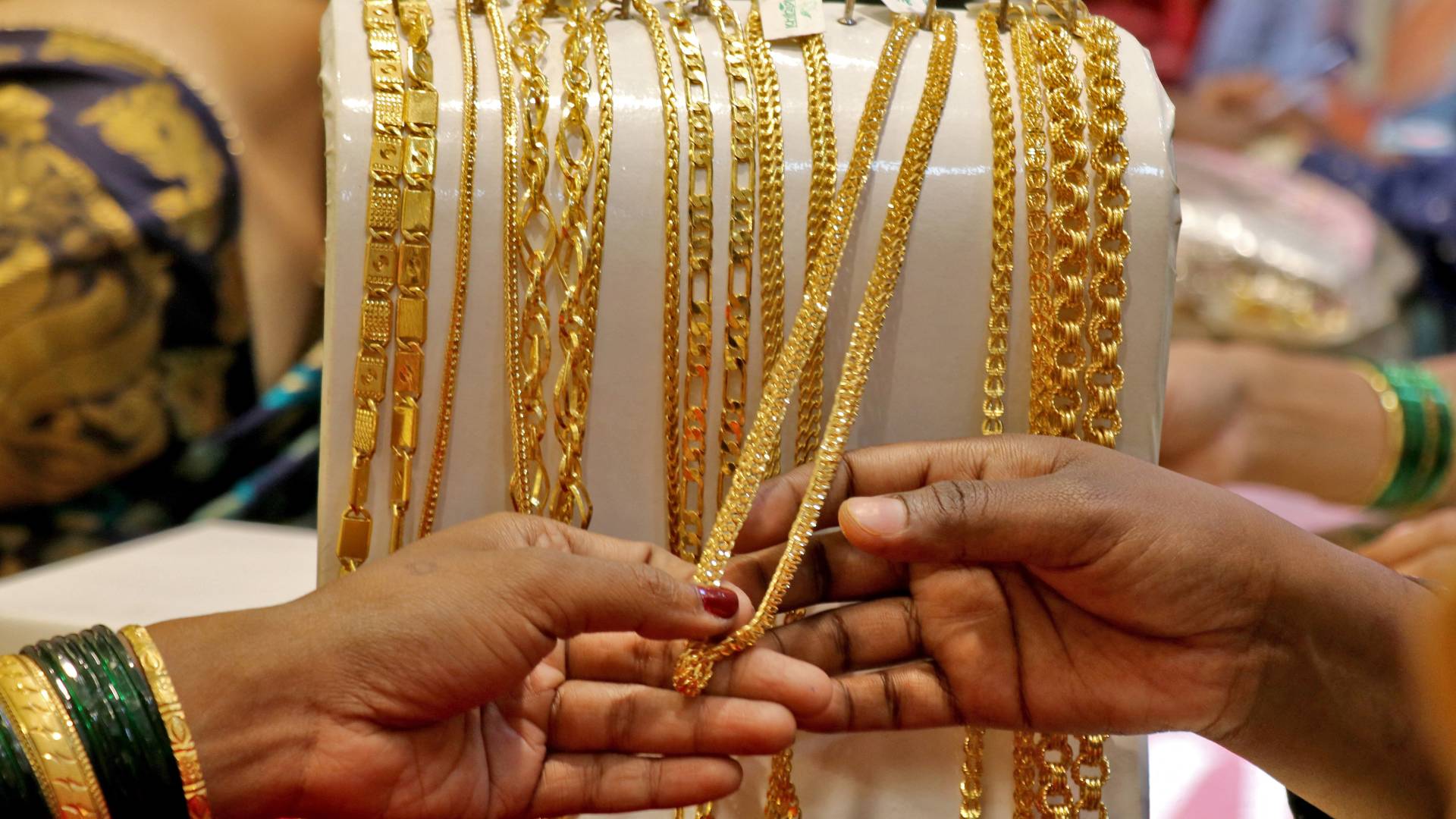 مصاغ ذهبي في الهند