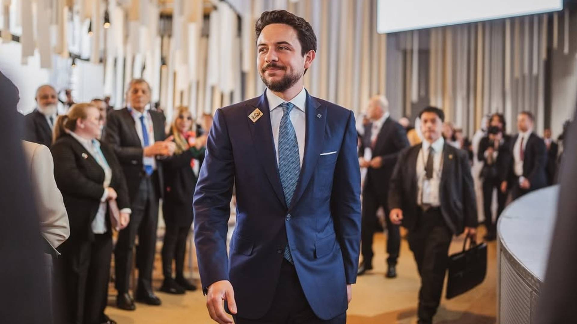 سمو الأمير الحسين بن عبدلله الثاني ولي العهد