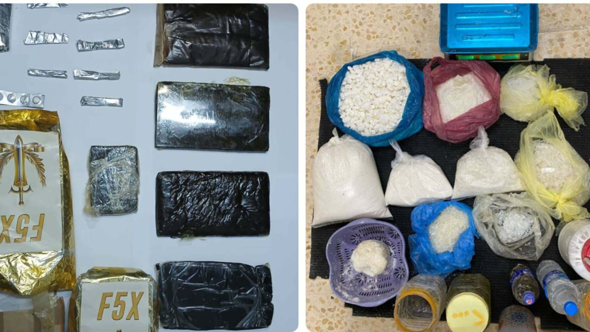 القبض خلالها على 25 تاجراً ومروجاً ومهرباً للمواد المخدرة