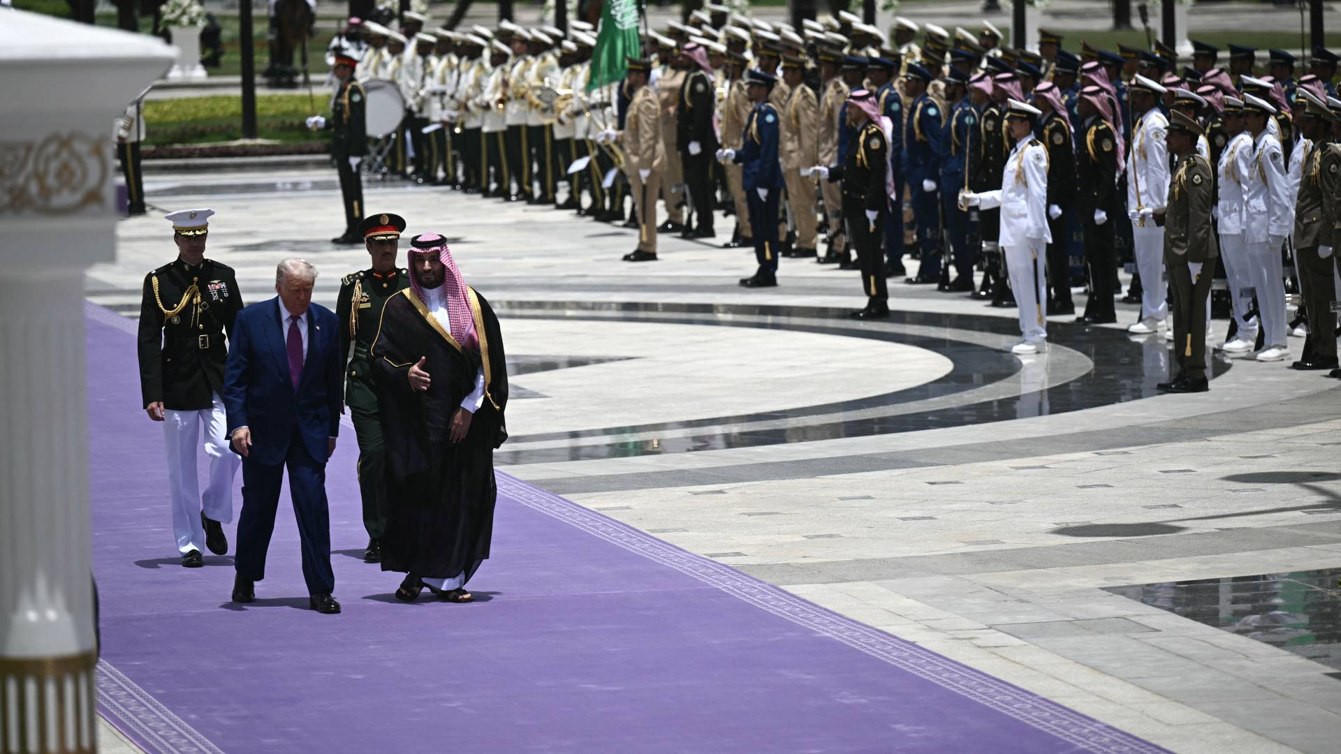 ولي العهد السعودي الأمير محمد بن سلمان و دونالد ترمب