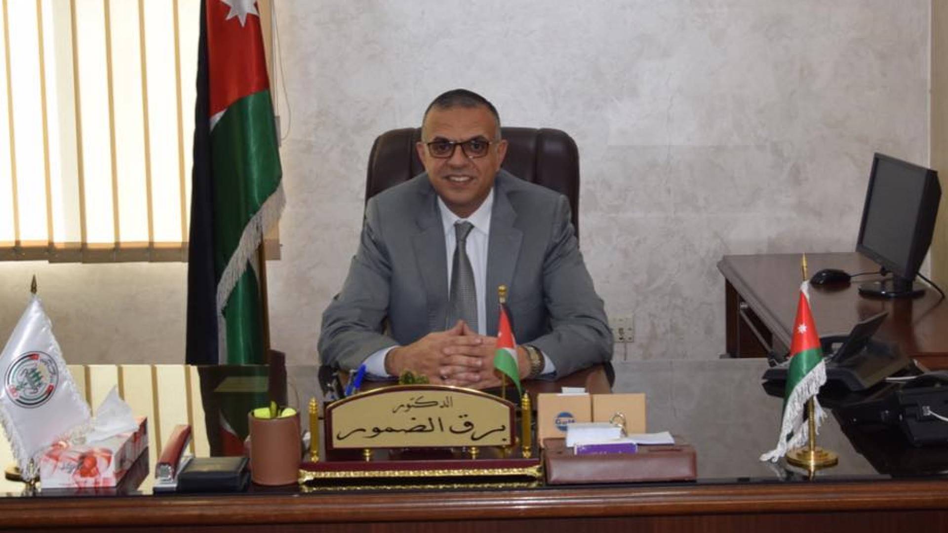 أمين عام وزارة التنمية الاجتماعية ورئيس لجنة حل ما يسمى بـ"جماعة الإخوان المسلمين المنحلة"، الدكتور برق الضمور