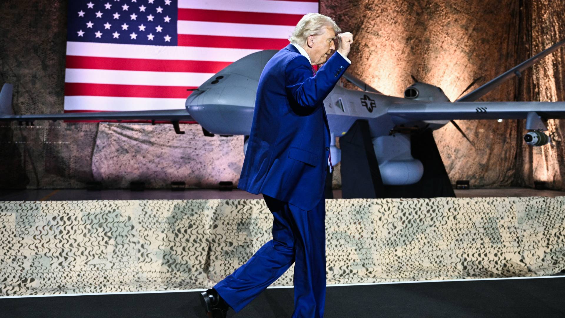 ترمب يغادر الدوحة