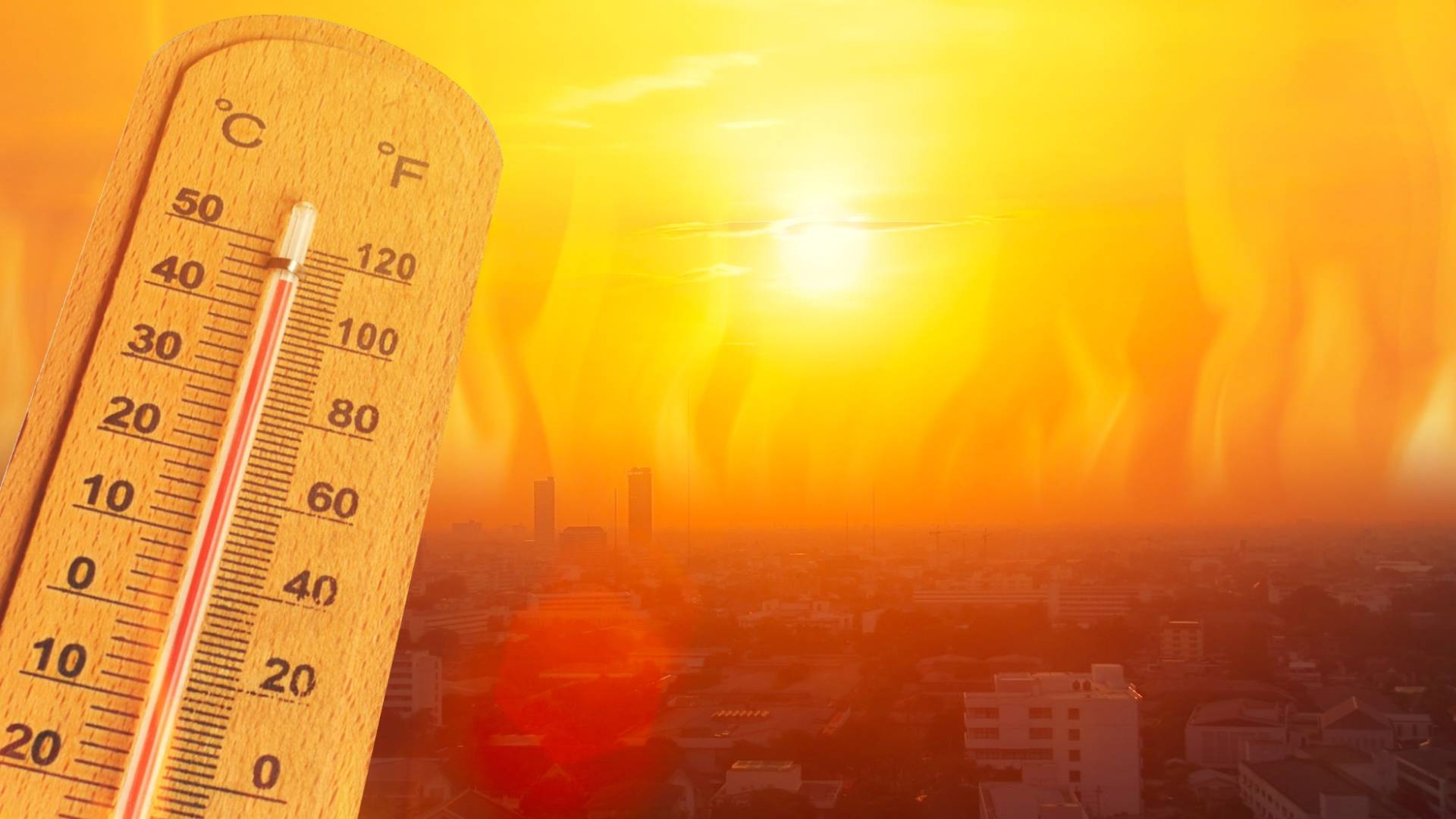 ارتفاع درجات الحرارة