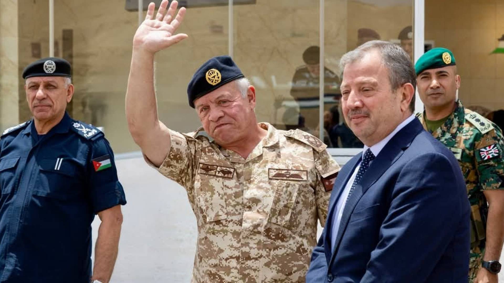 الملك يتابع تمرينا أمنيا مشتركا نفذته القوات المسلحة ودائرة المخابرات العامة ومديرية الأمن العام