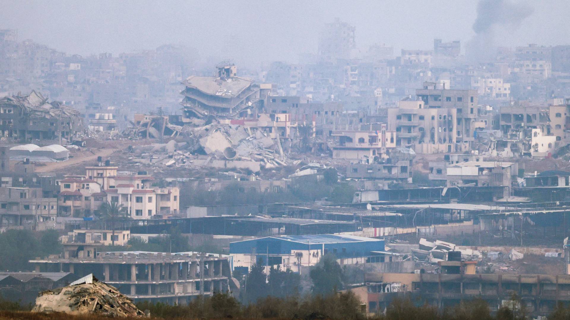 آثار الدمار في قطاع غزة