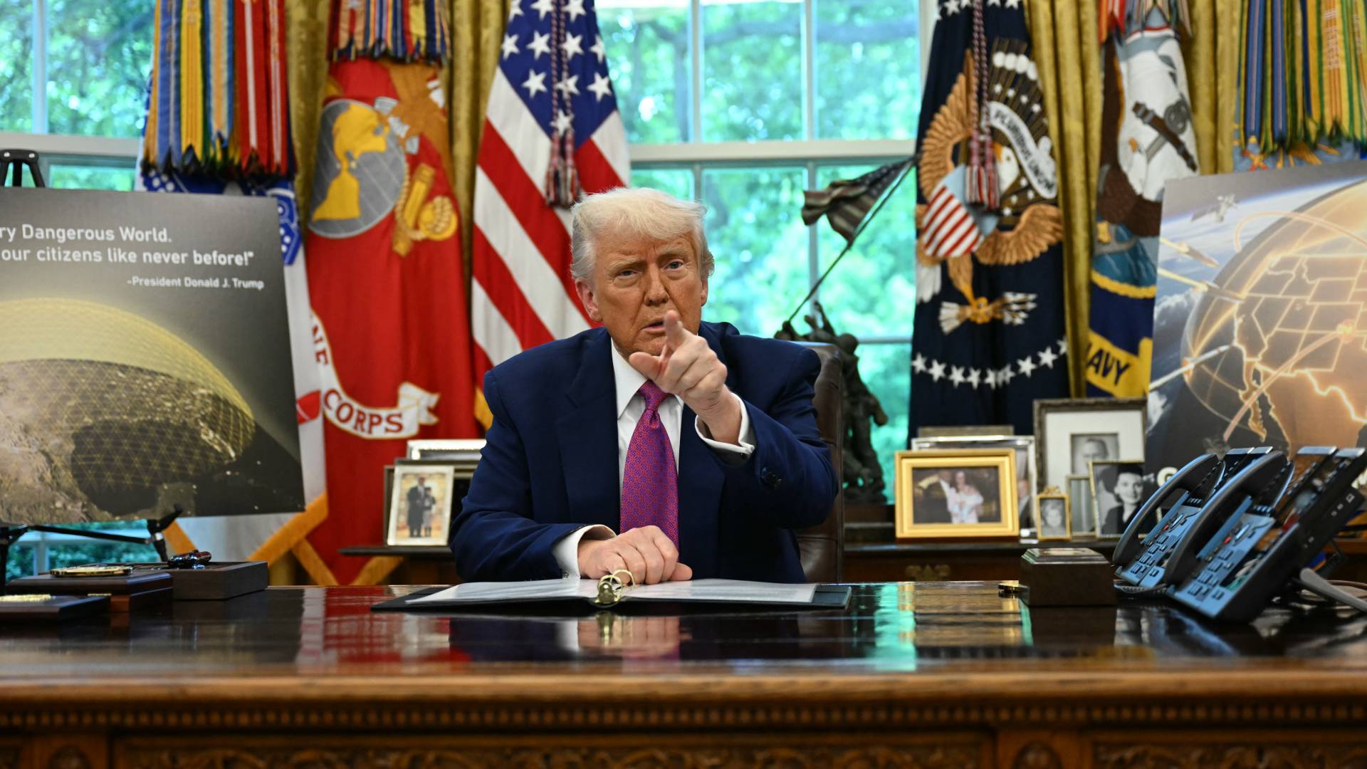 الرئيس الأمريكي دونالد ترمب