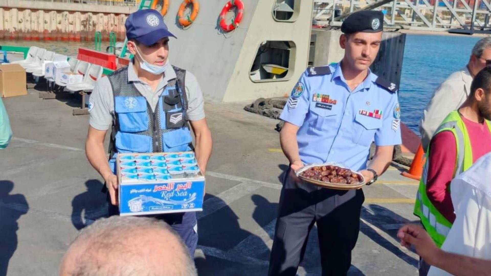 استقبال حجاج عبر المعابر