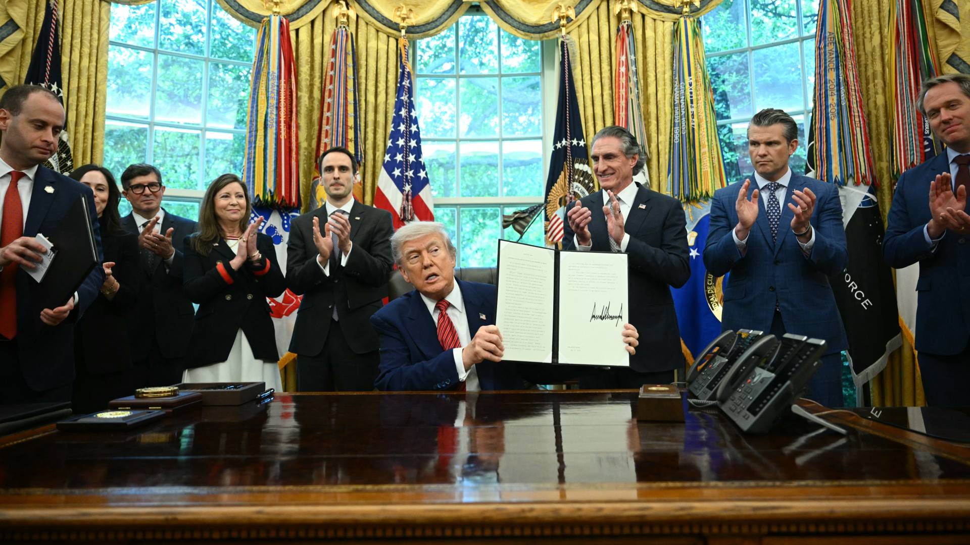 الرئيس الأمريكي دونالد ترمب