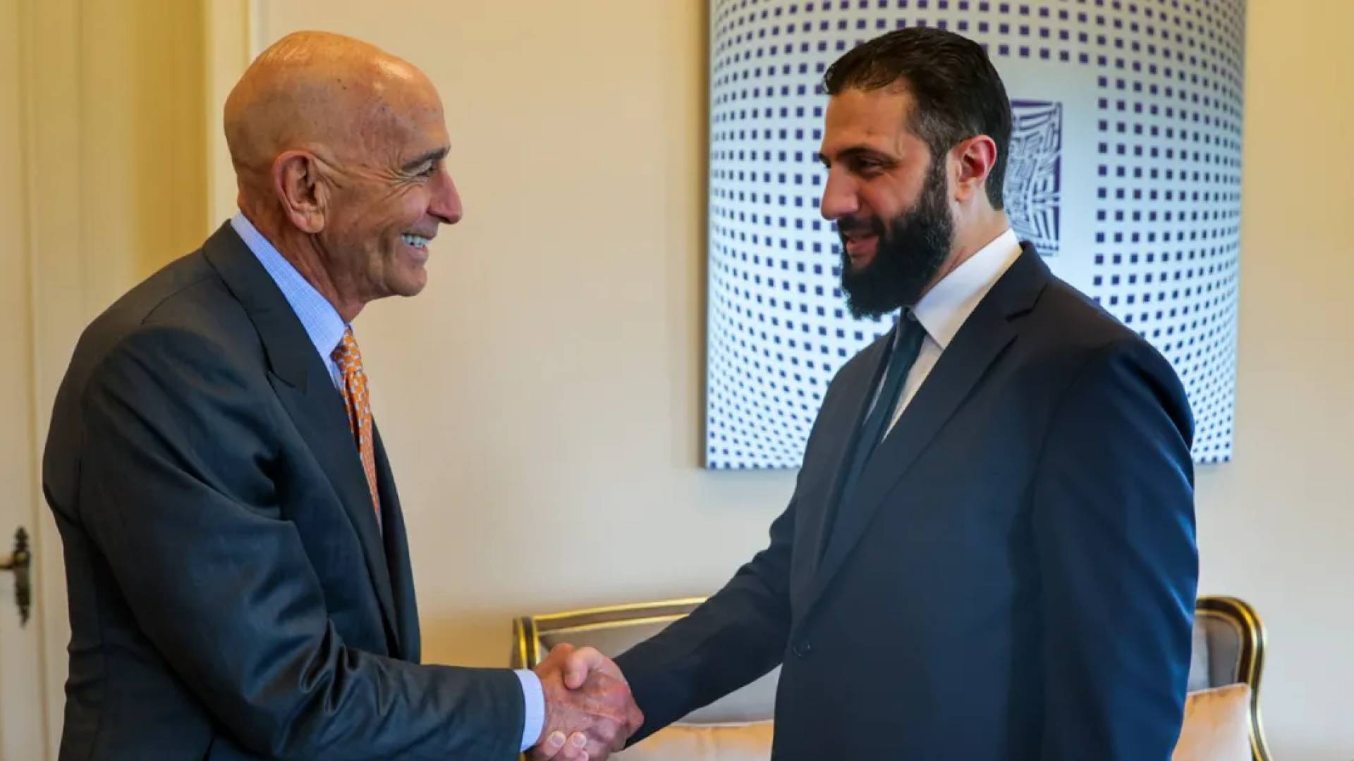 الرئيس السوري والمبعوث الأمريكي إلى دمشق