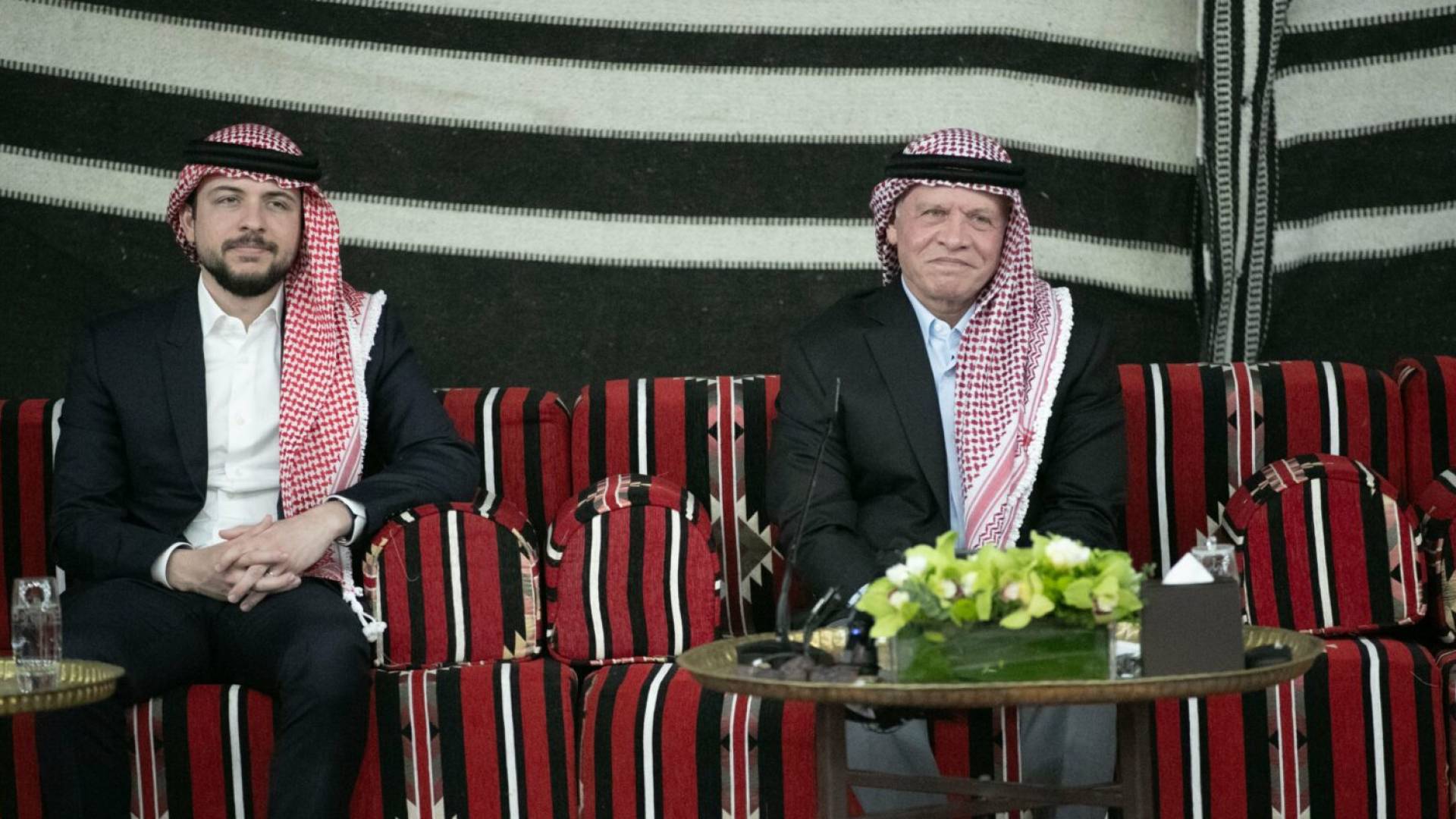 جلالة الملك وولي العهد