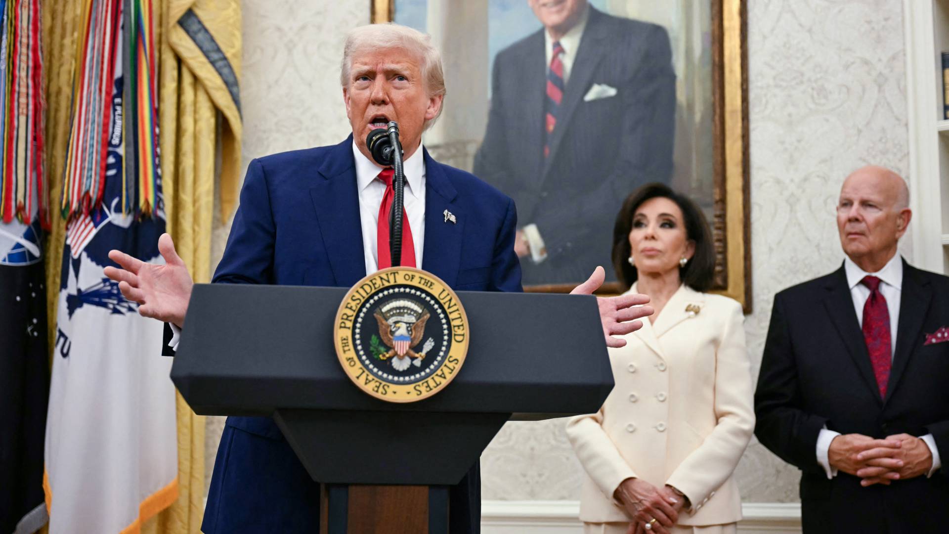 الرئيس الأمريكي دونالد ترمب