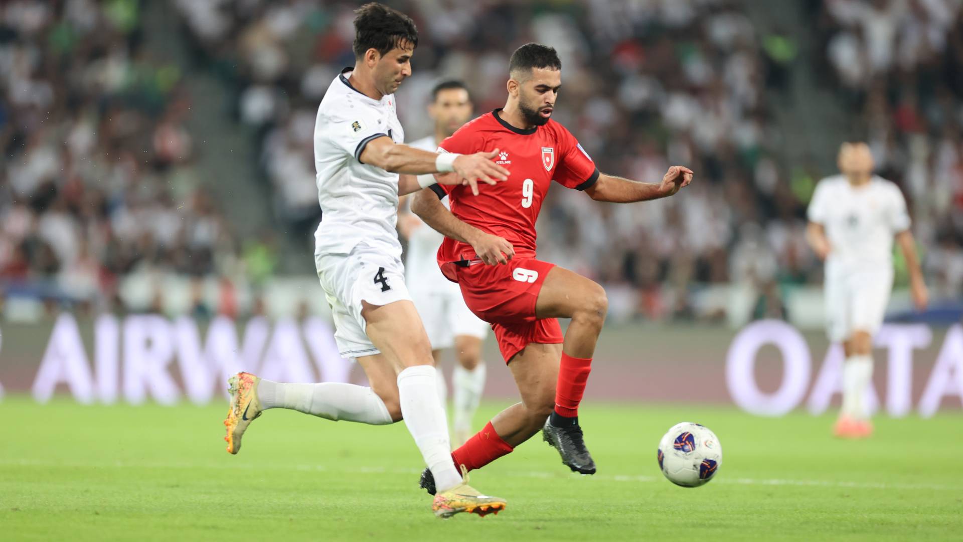 المنتخب الأردني والعراقي