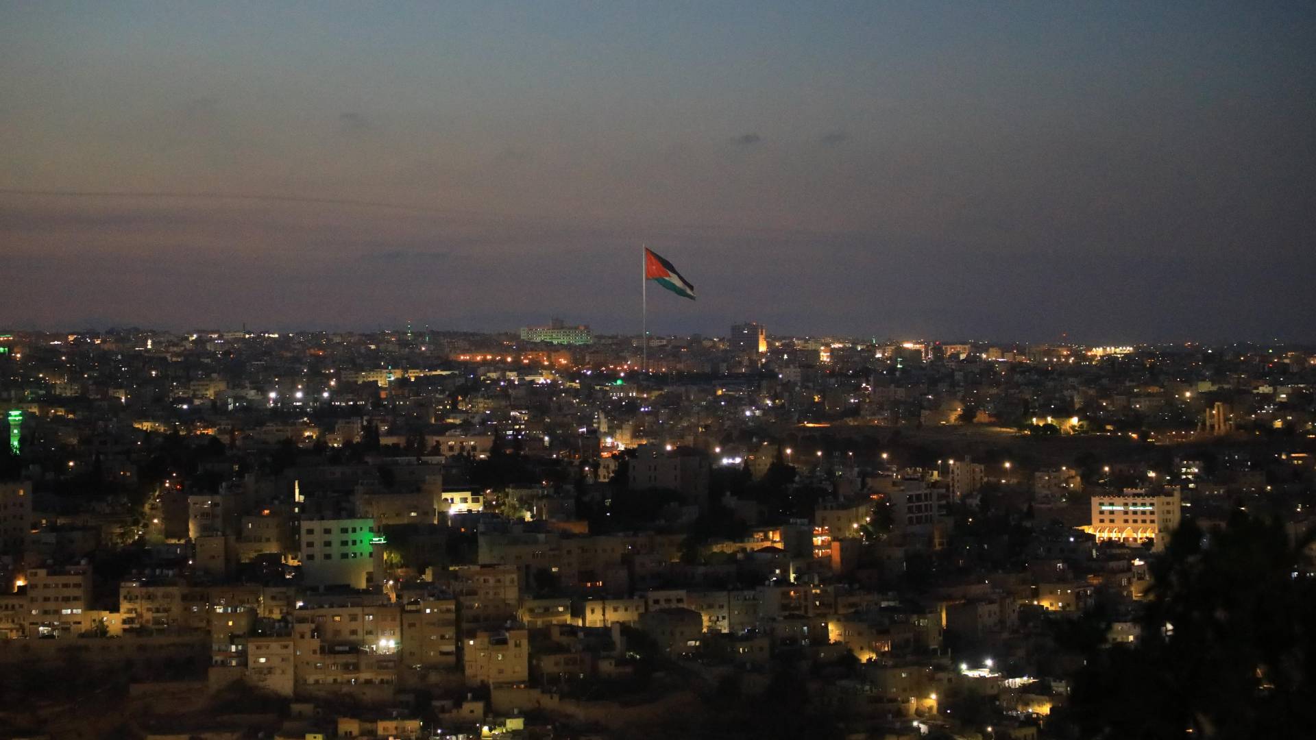 صورة عامة للعاصمة عمان