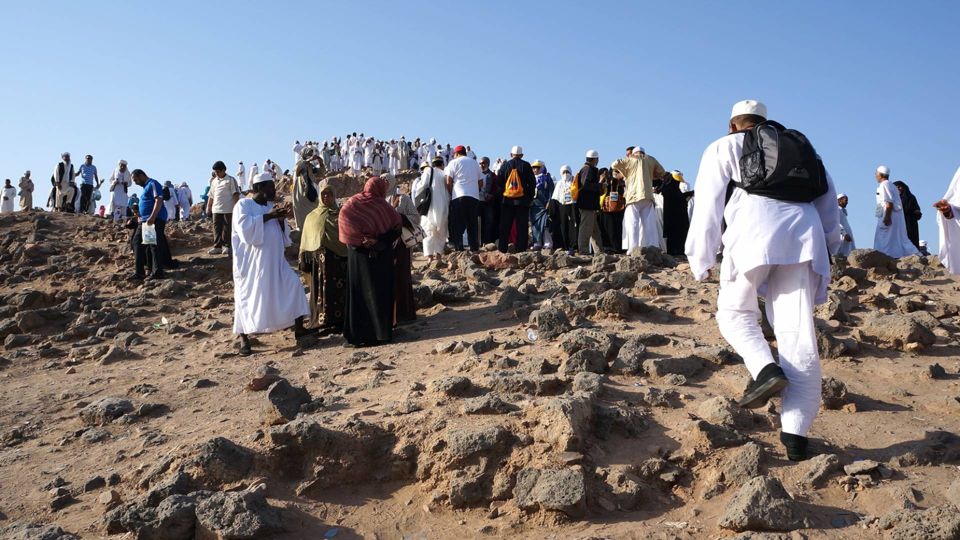 حجاج على جبل عرفات "أرشيفية"