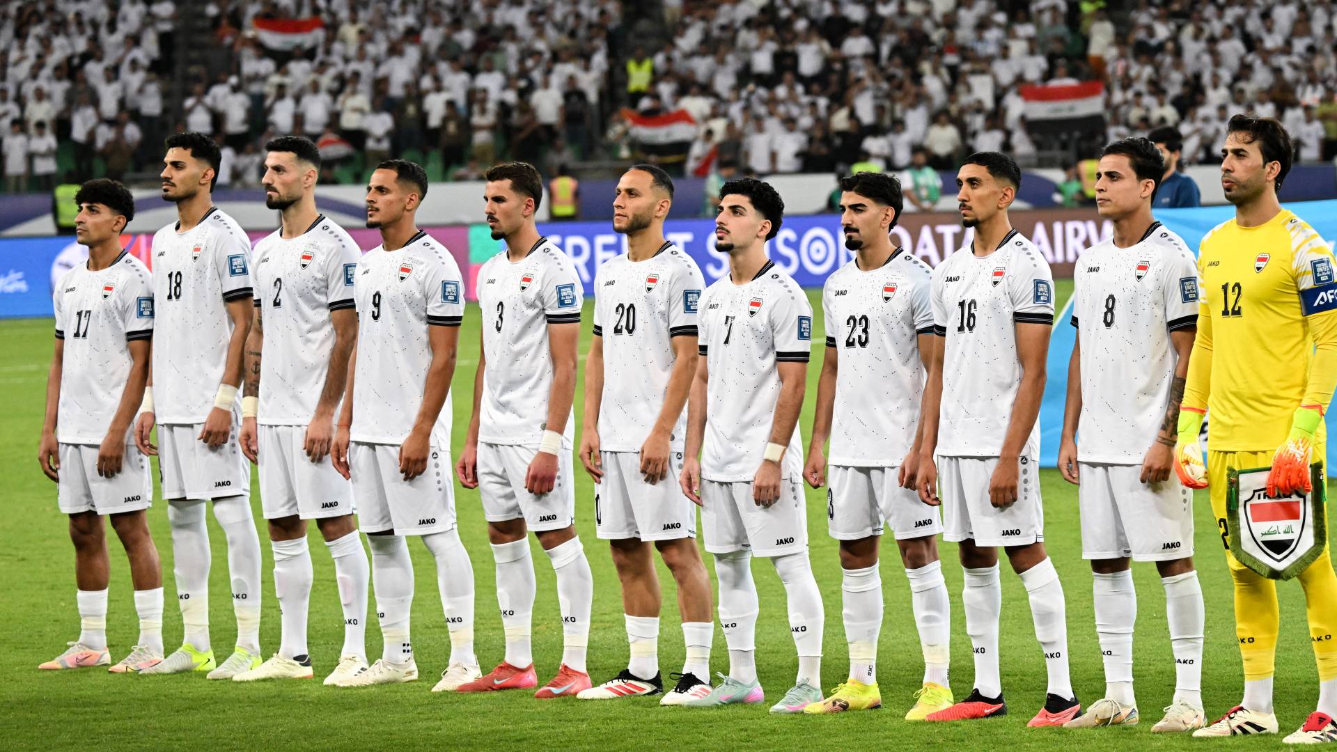 لاعبو المنتخب العراقي