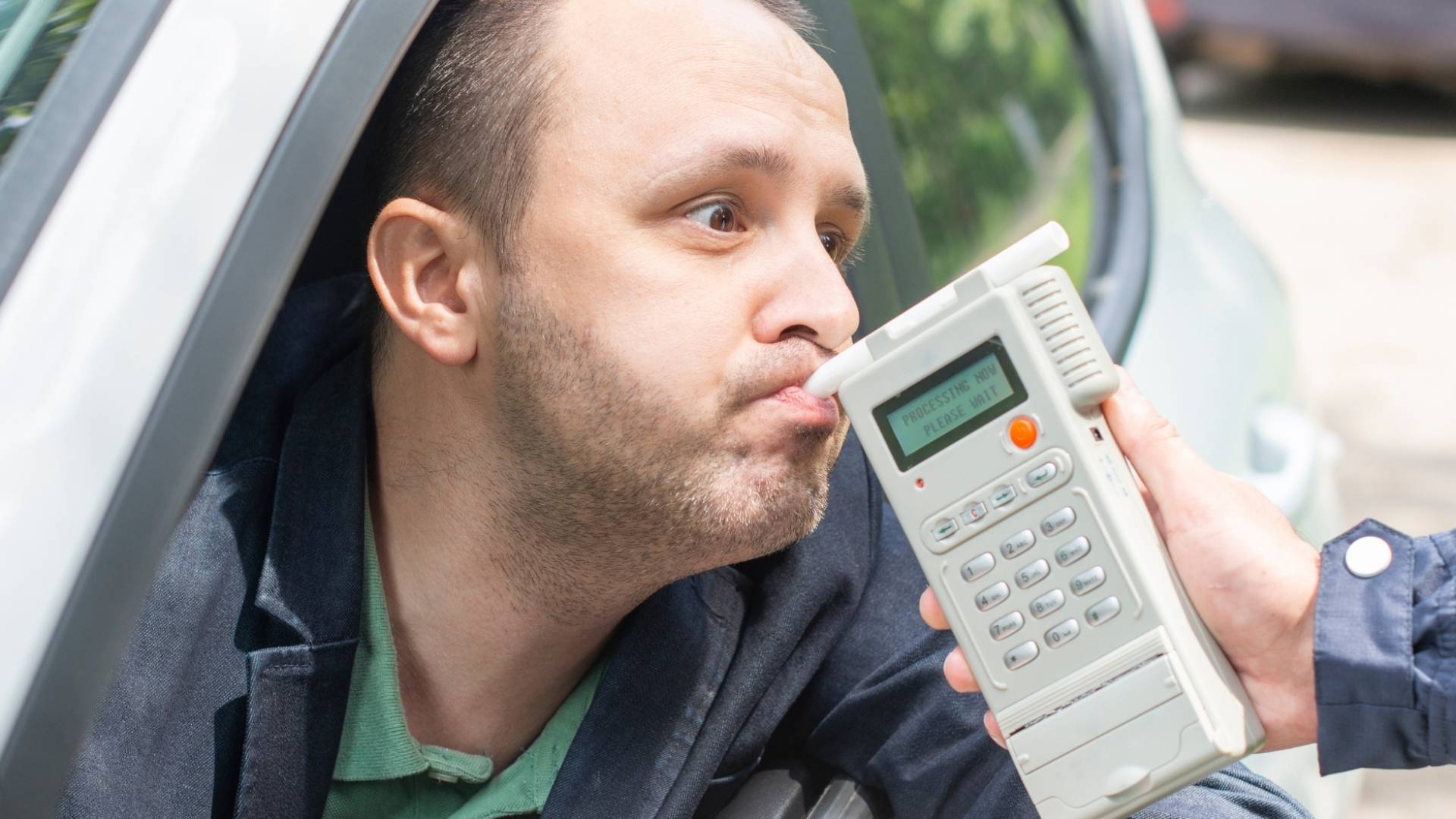 فحص الخمر لسائق مركبة - تعبيرية