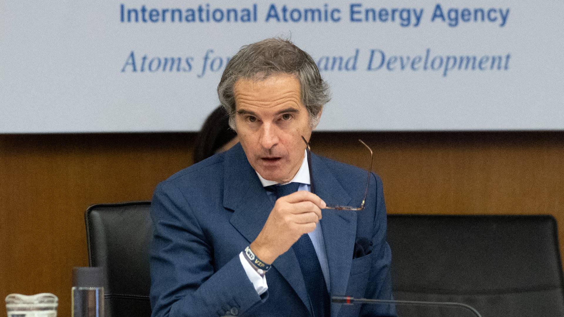 مدير الوكالة الدولية للطاقة الذرية، رافائيل غروسي