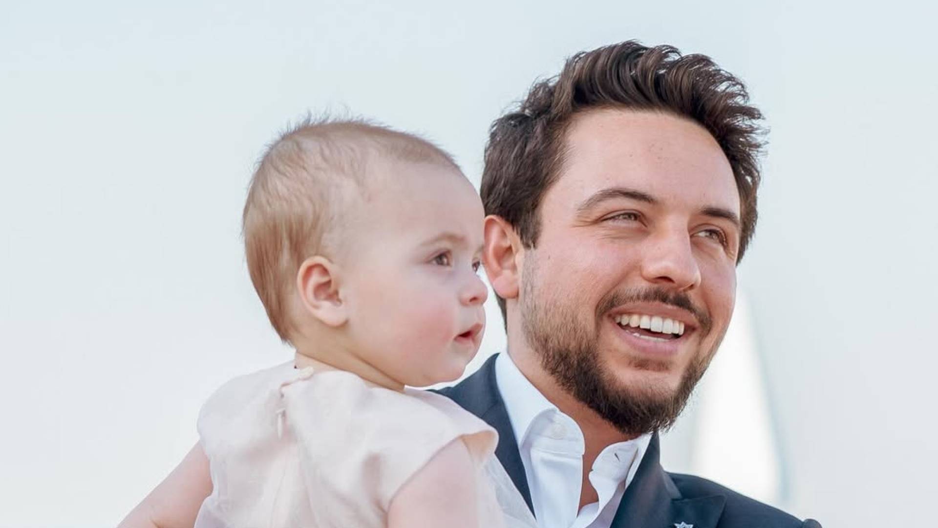 الأمير الحسين ولي العهد برفقة الأميرة إيمان بنت الحسين