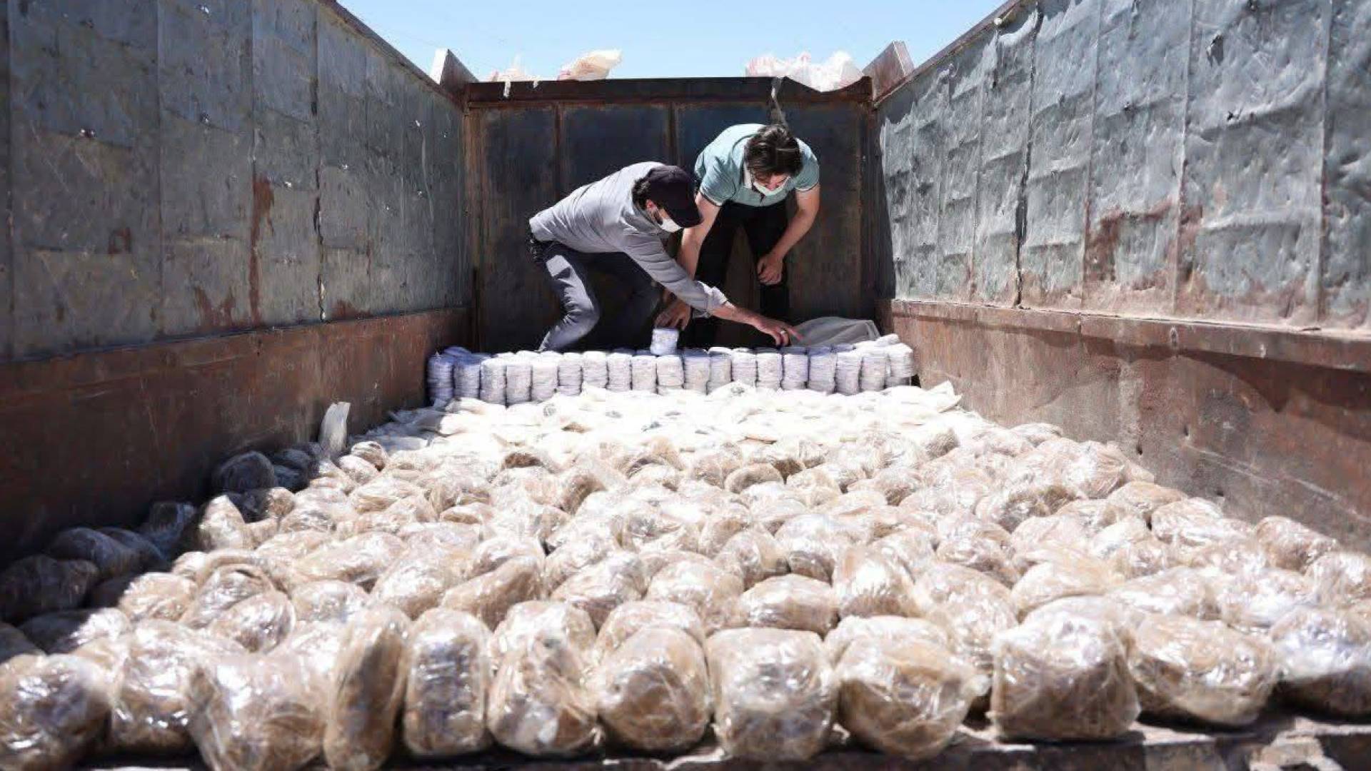 كمية كبيرة من حبوب الكبتاغون