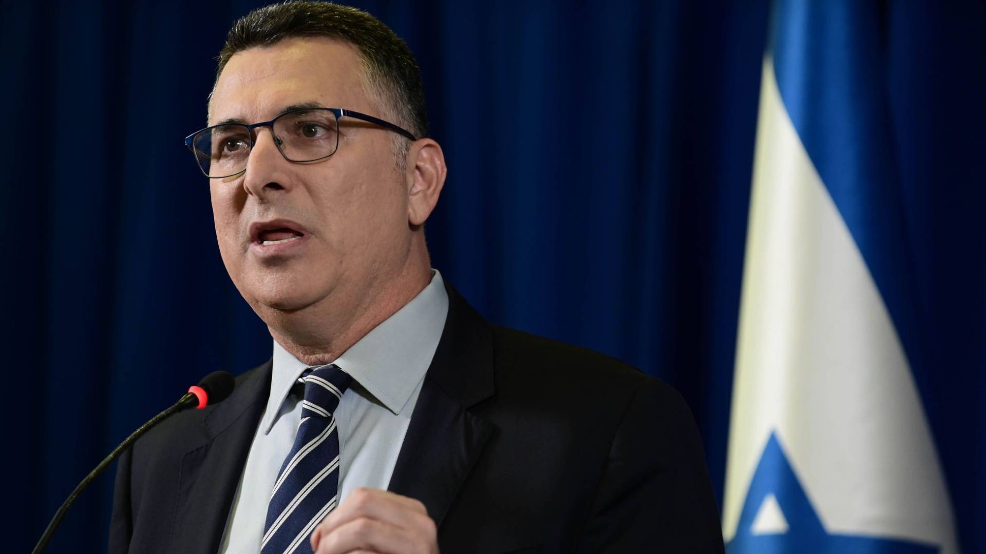 وزير خارجية الاحتلال الإسرائيلي جدعون ساعر