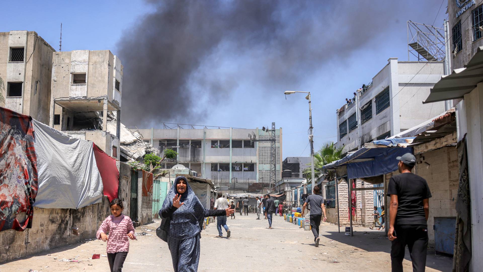 القصف الإسرائيلي على غزة