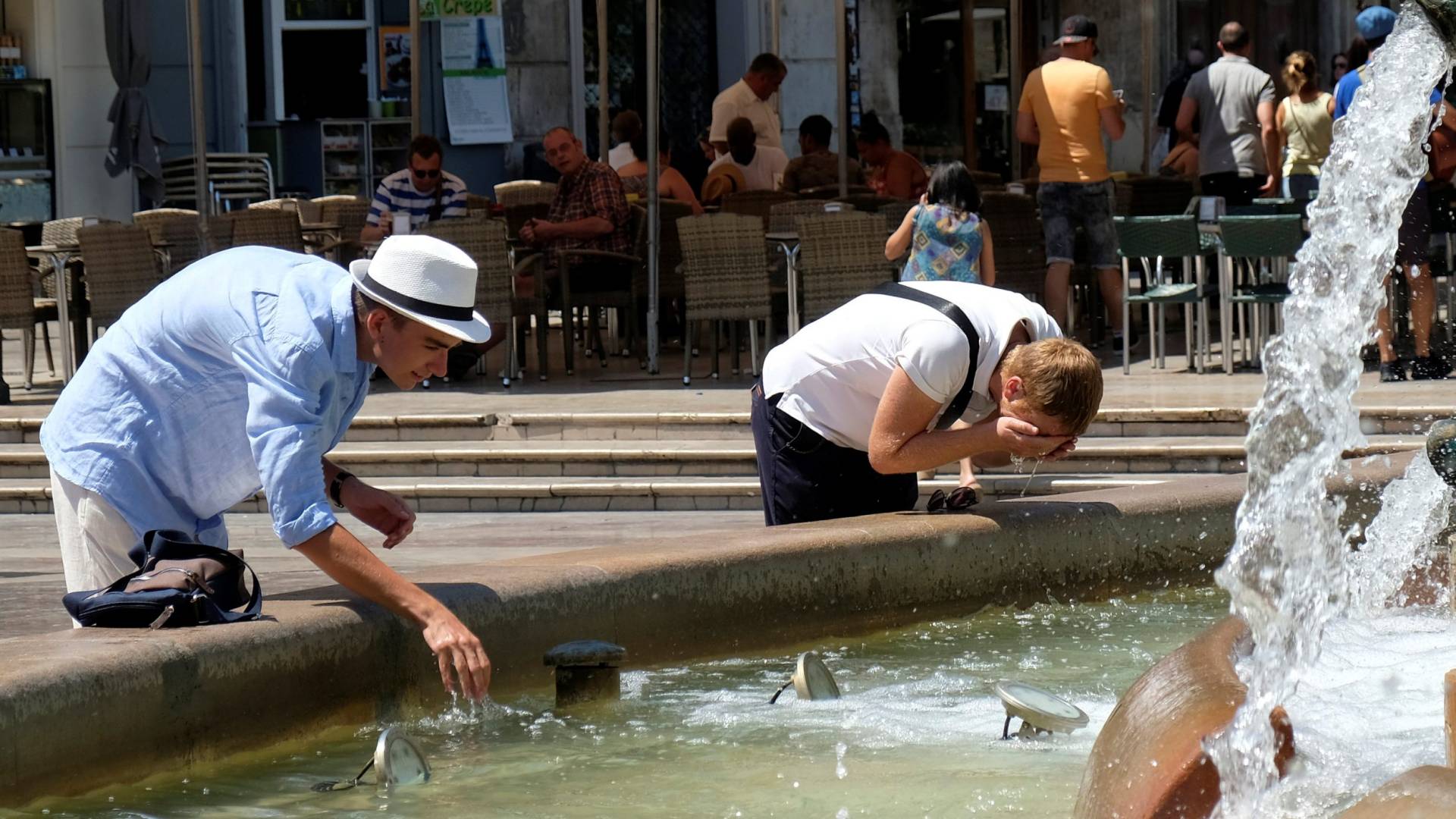 موجة الحر في أوروبا