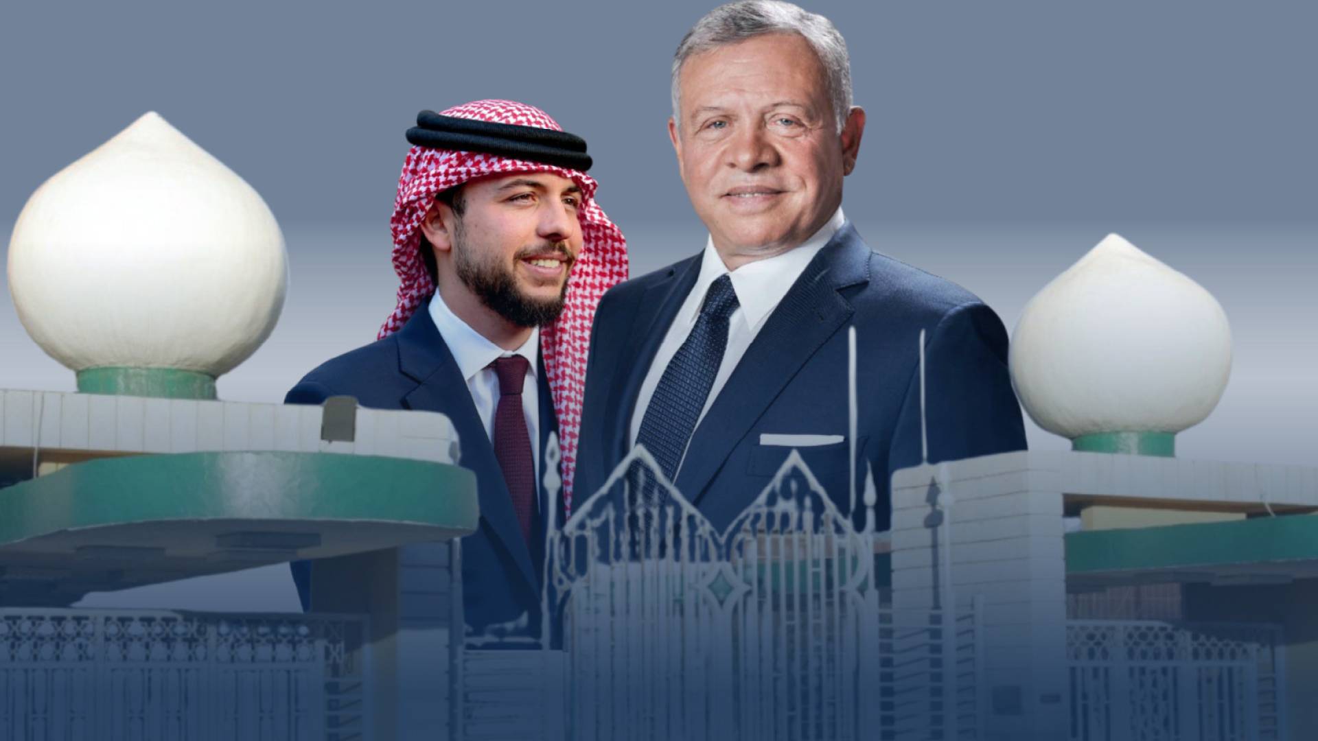 الملك عبدالله الثاني و ولي العهد