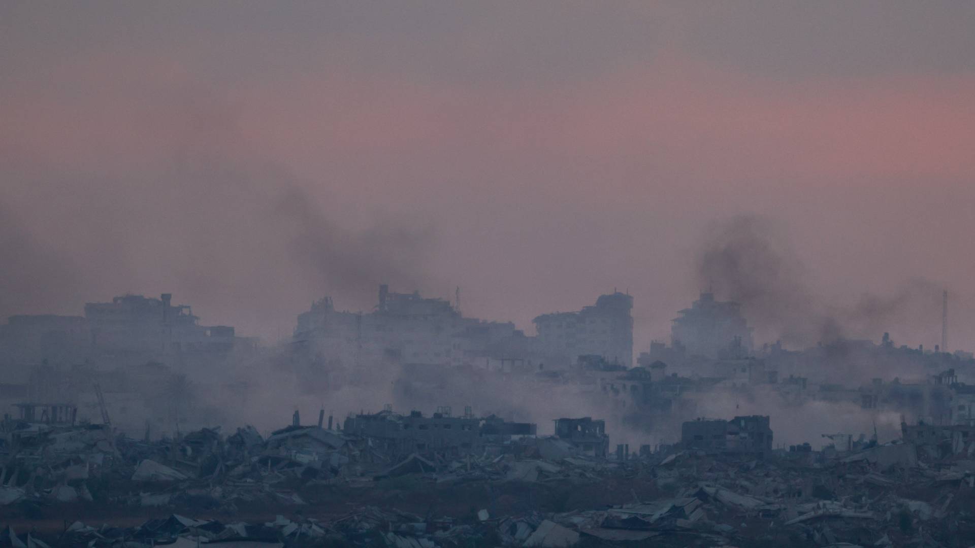 قطاع غزة المدمر