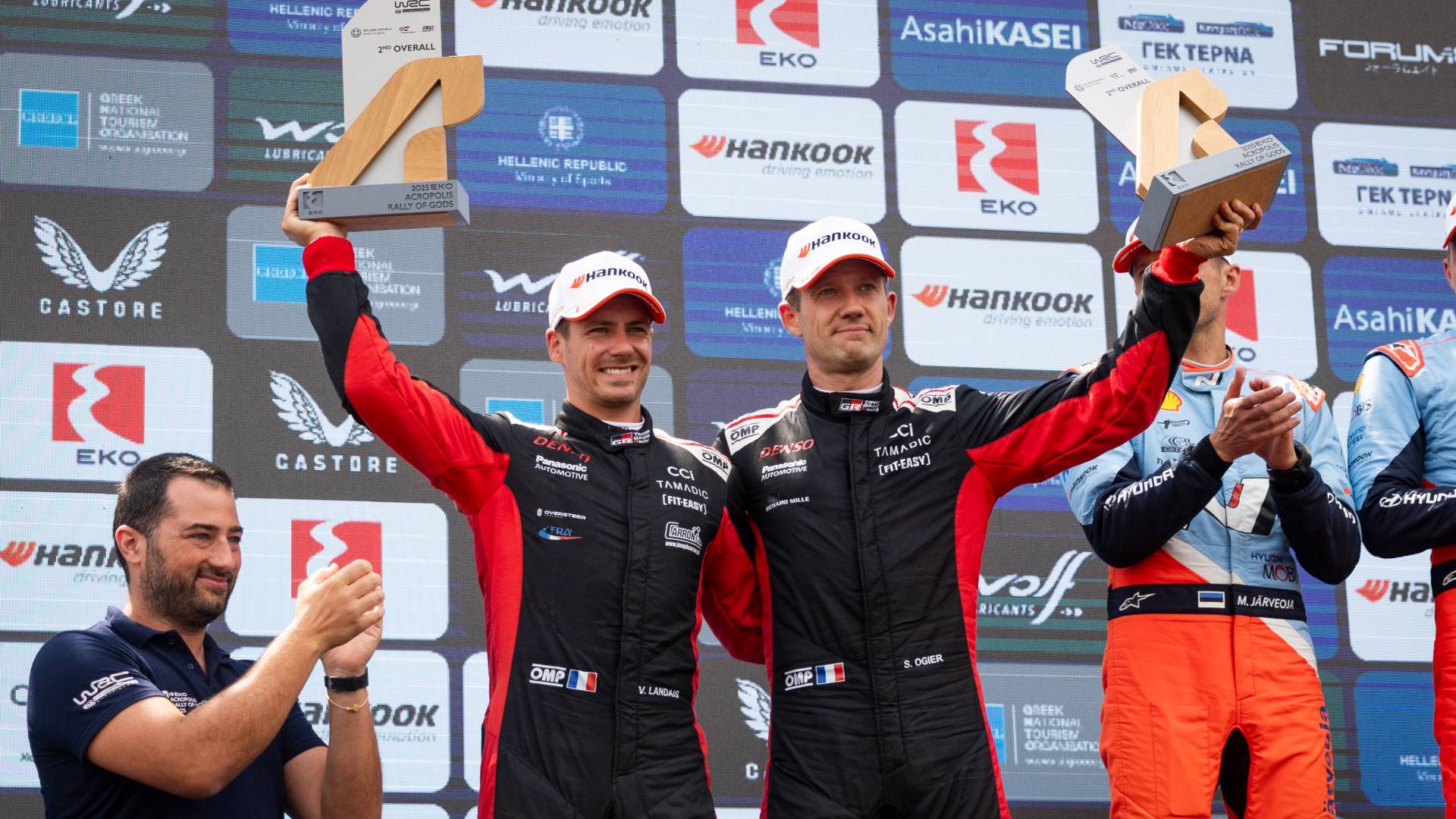 فريق تويوتا جازو للسباقات يحصد المركز الثاني في رالي أكروبوليس باليونان ويحافظ على صدارة بطولة المصنعين بفارق 65 نقطة