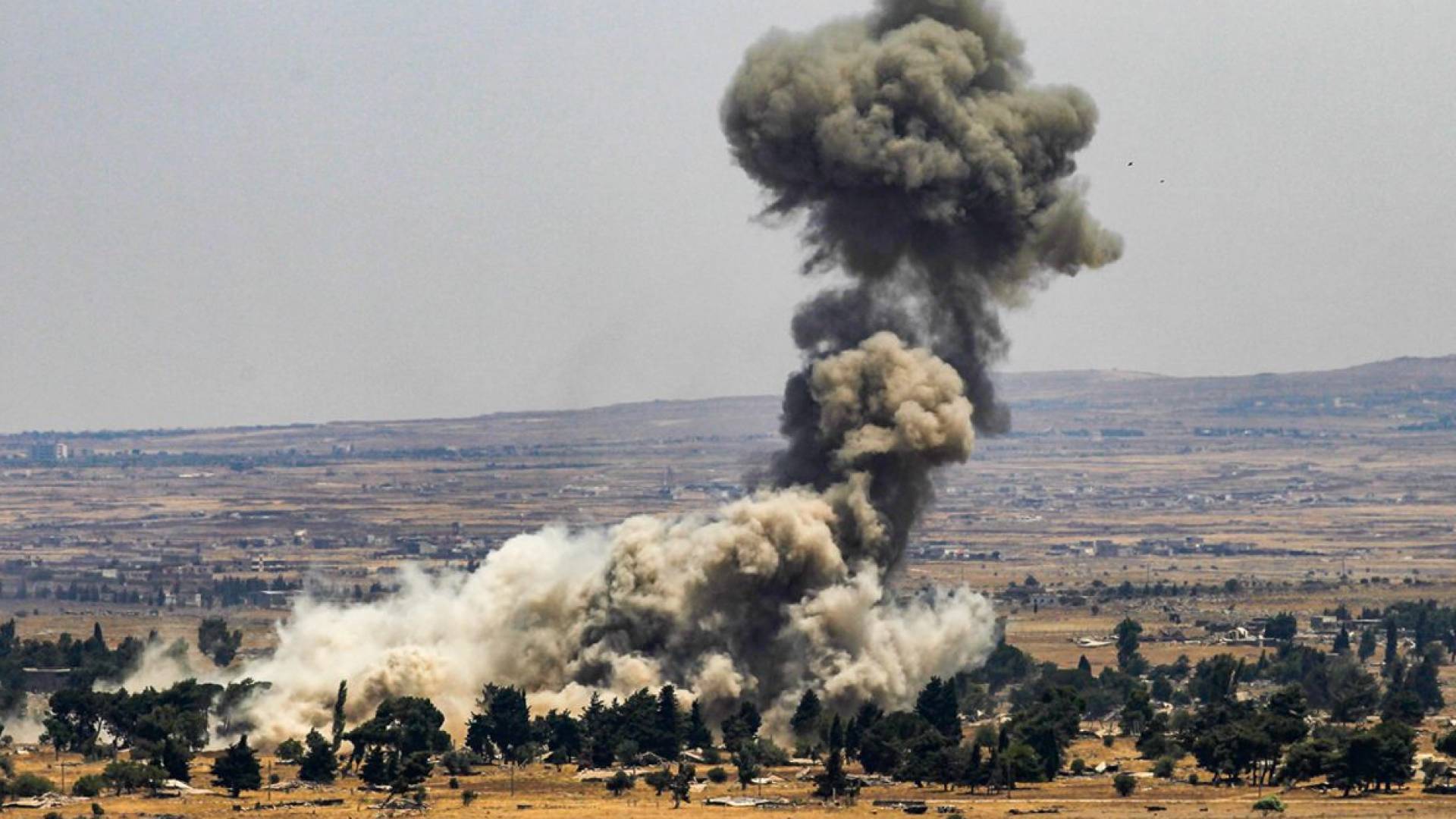 قصف مناطف في سوريا