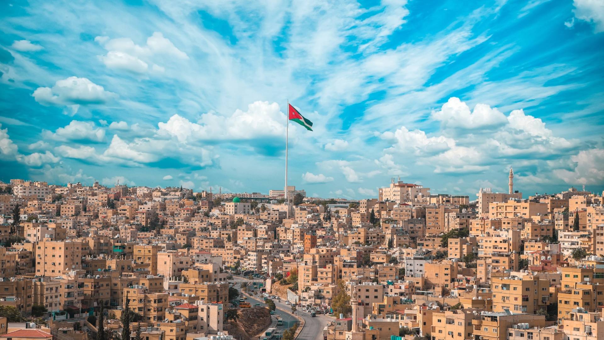 صورة عامة للعاصمة عمان