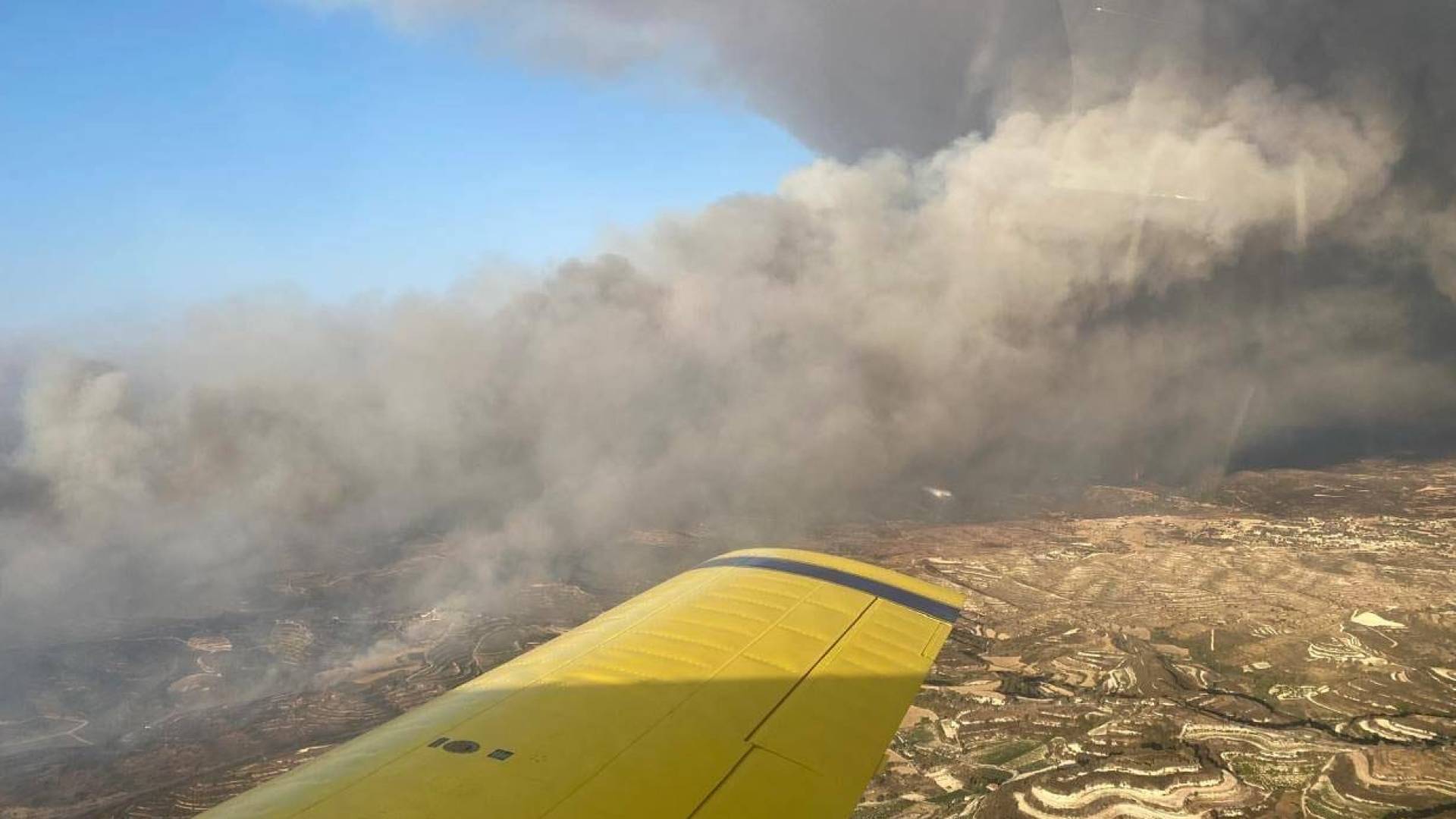 الجيش العربي يشارك في إخماد حرائق الغابات في قبرص