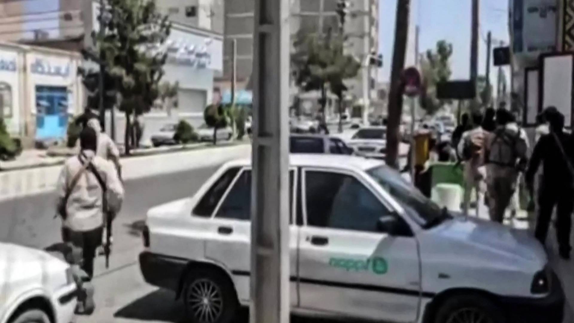 الهجوم على محكمة في إيران