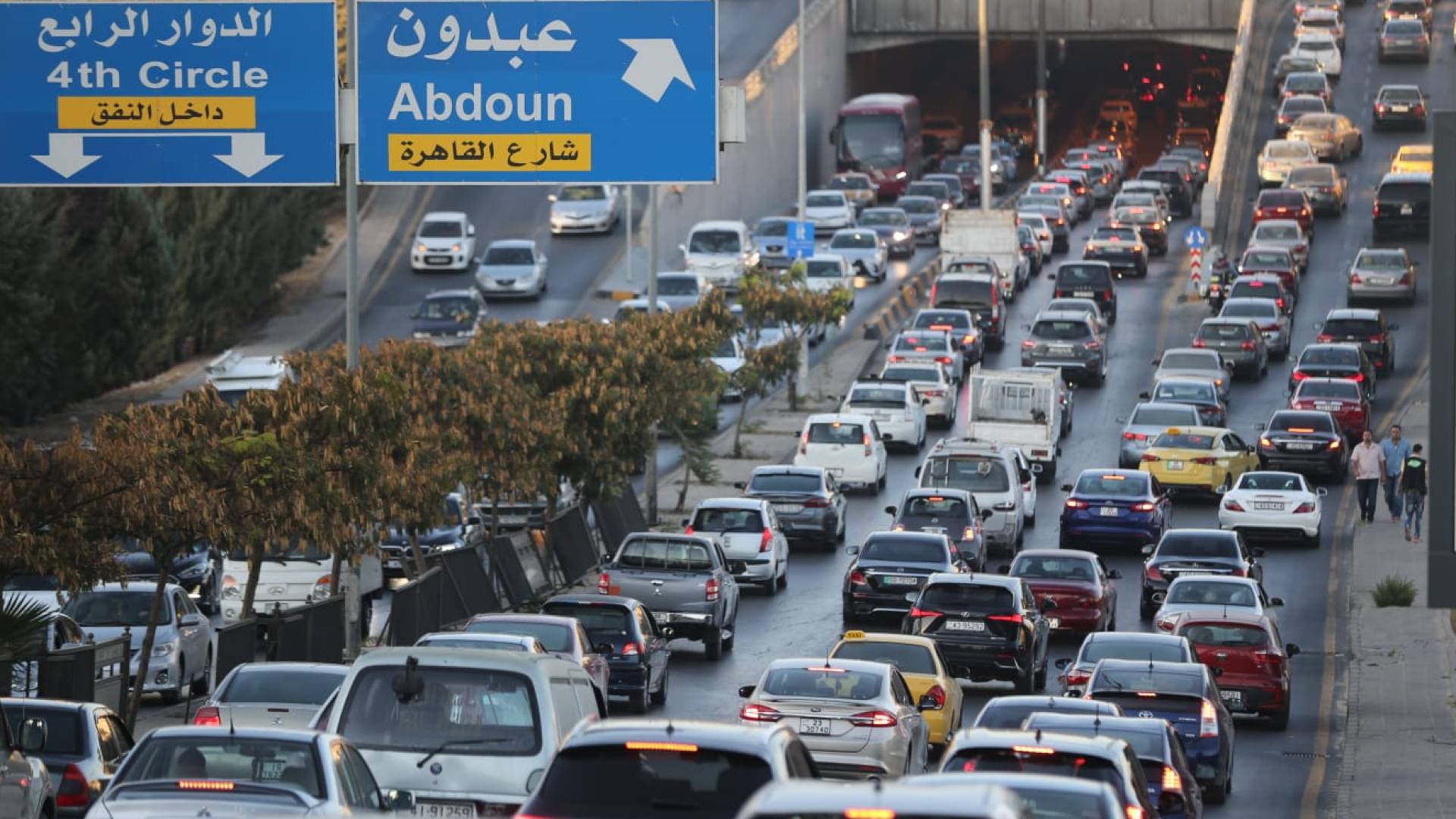 أثر مروري في عبدون