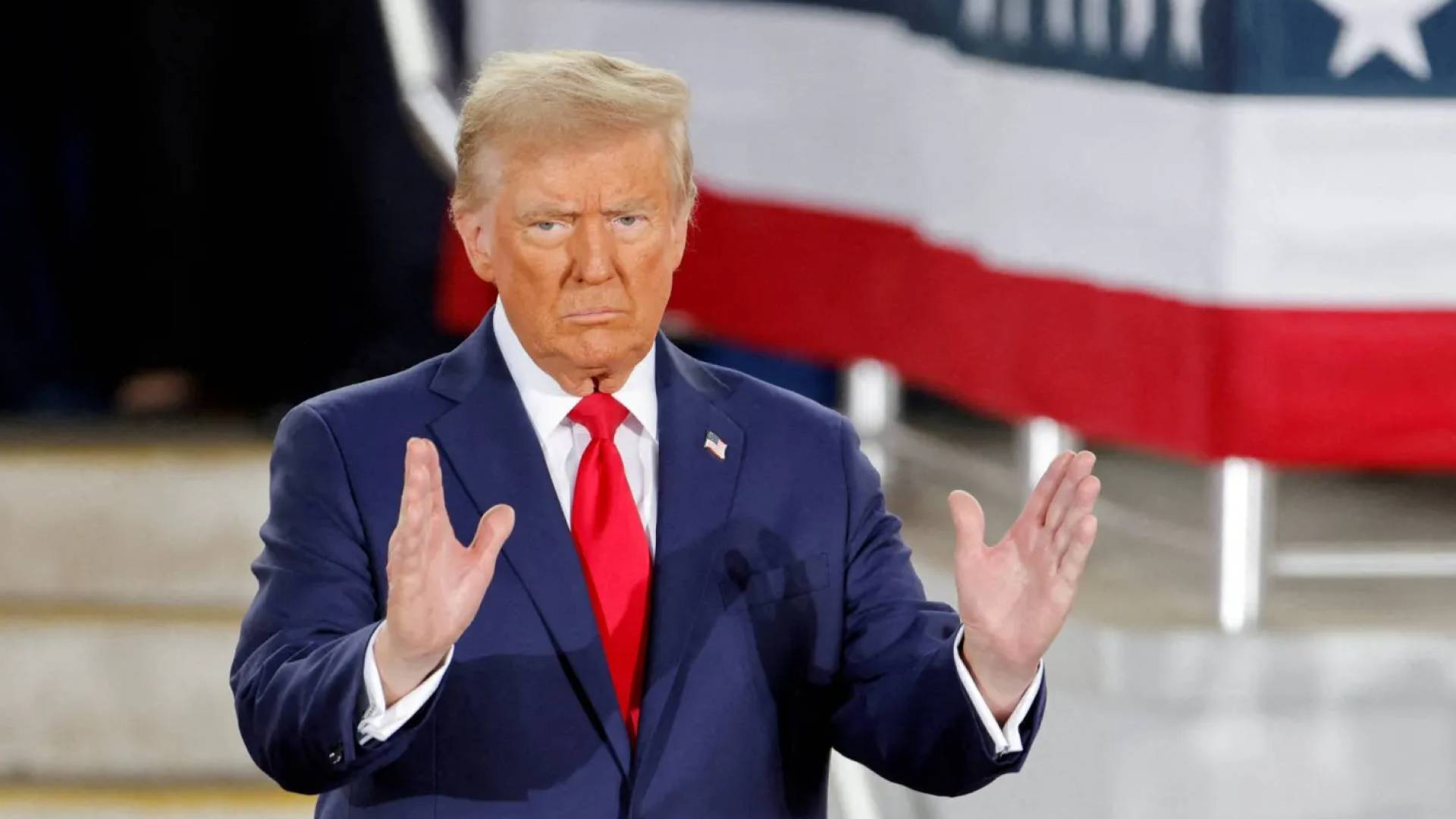 الرئيس الامريكي دونالد ترمب