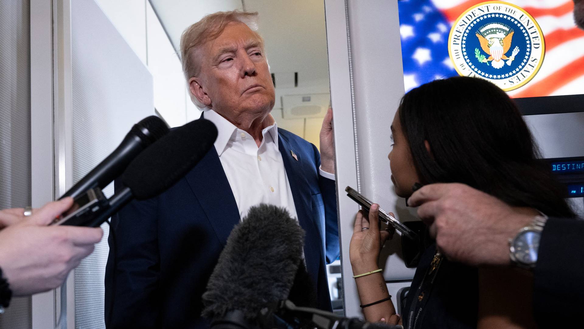 الرئيس الأمريكي دونالد ترمب