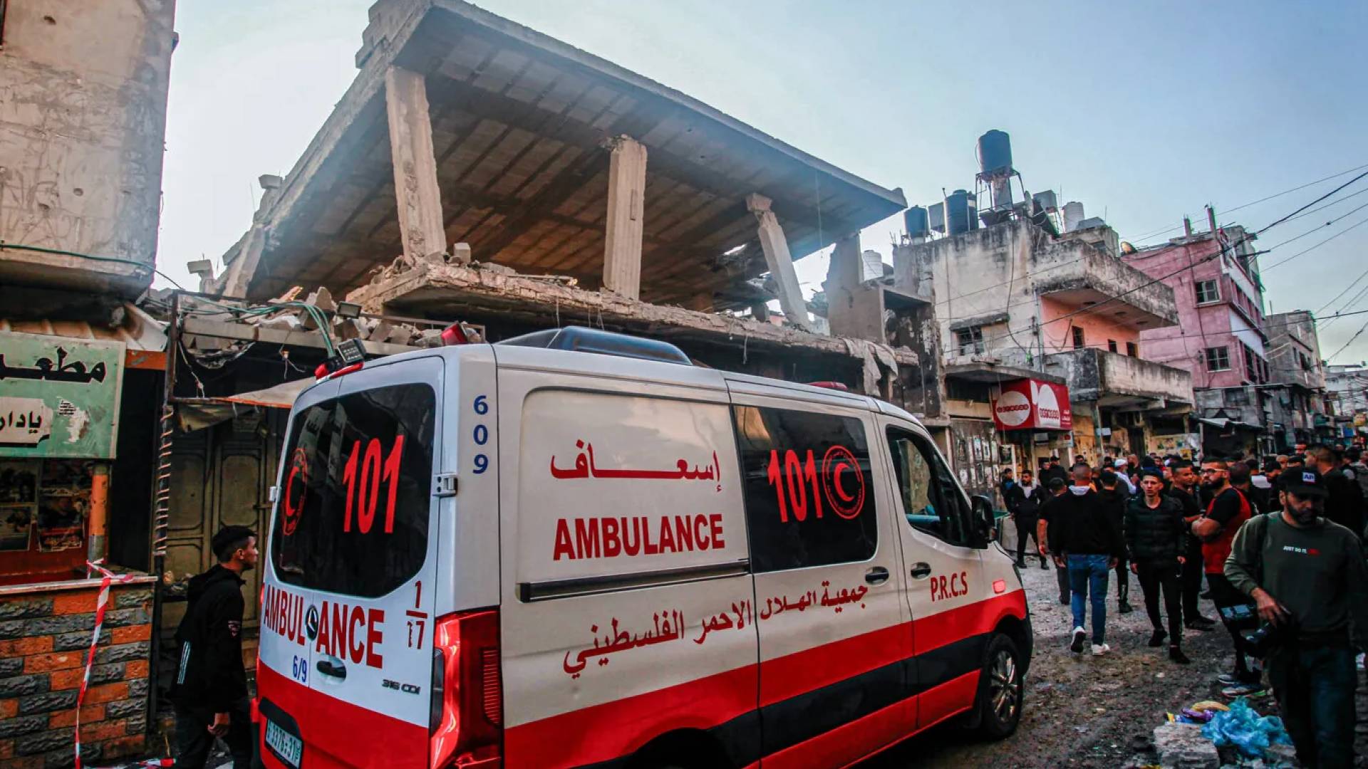 الهلال الأحمر الفلسطيني في غزة