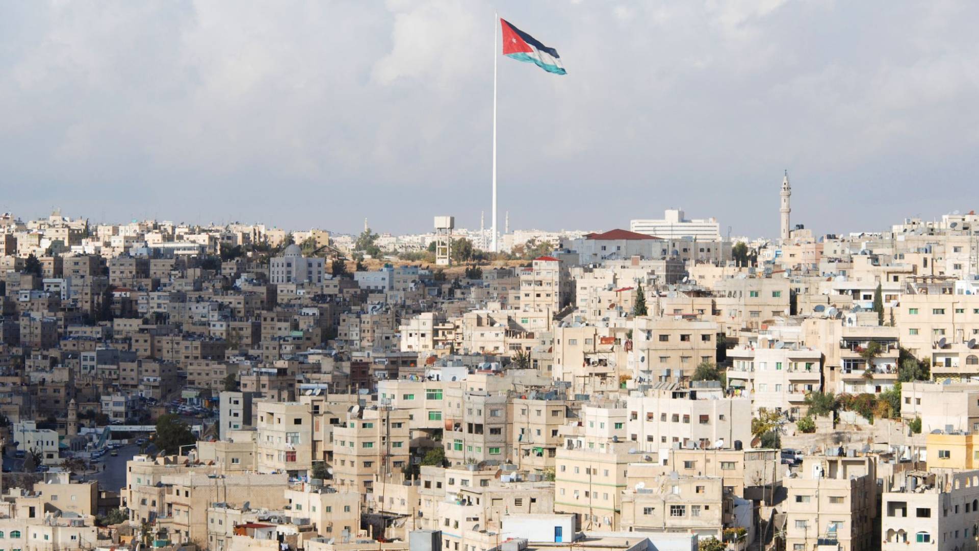 لقطة عامة للعاصمة عمان