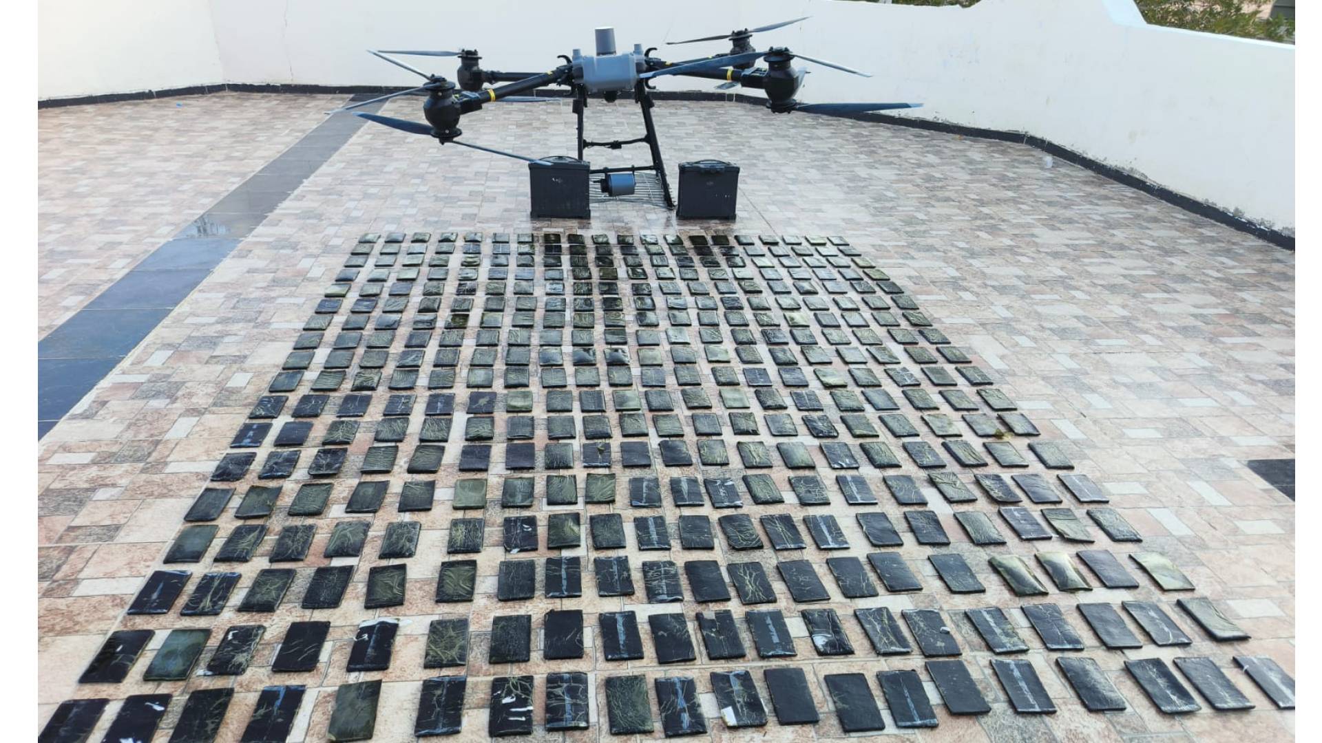 المواد المخدة التي تم إحباط تهريبها