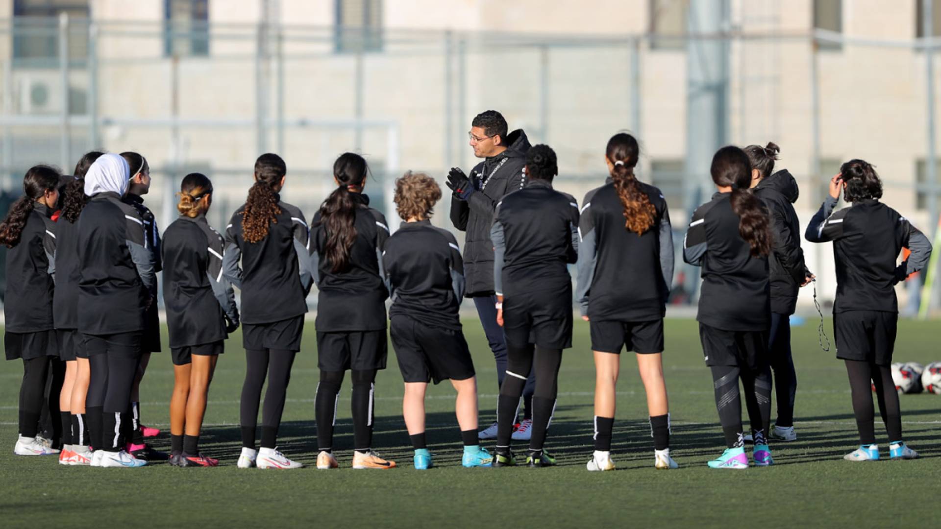 من تدريبات المنتخب الوطني