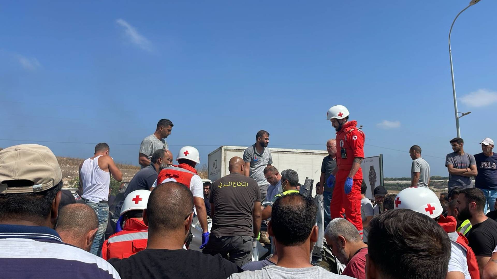 استهدف مركبة على طريق بلدة أنصارية جنوب لبنان