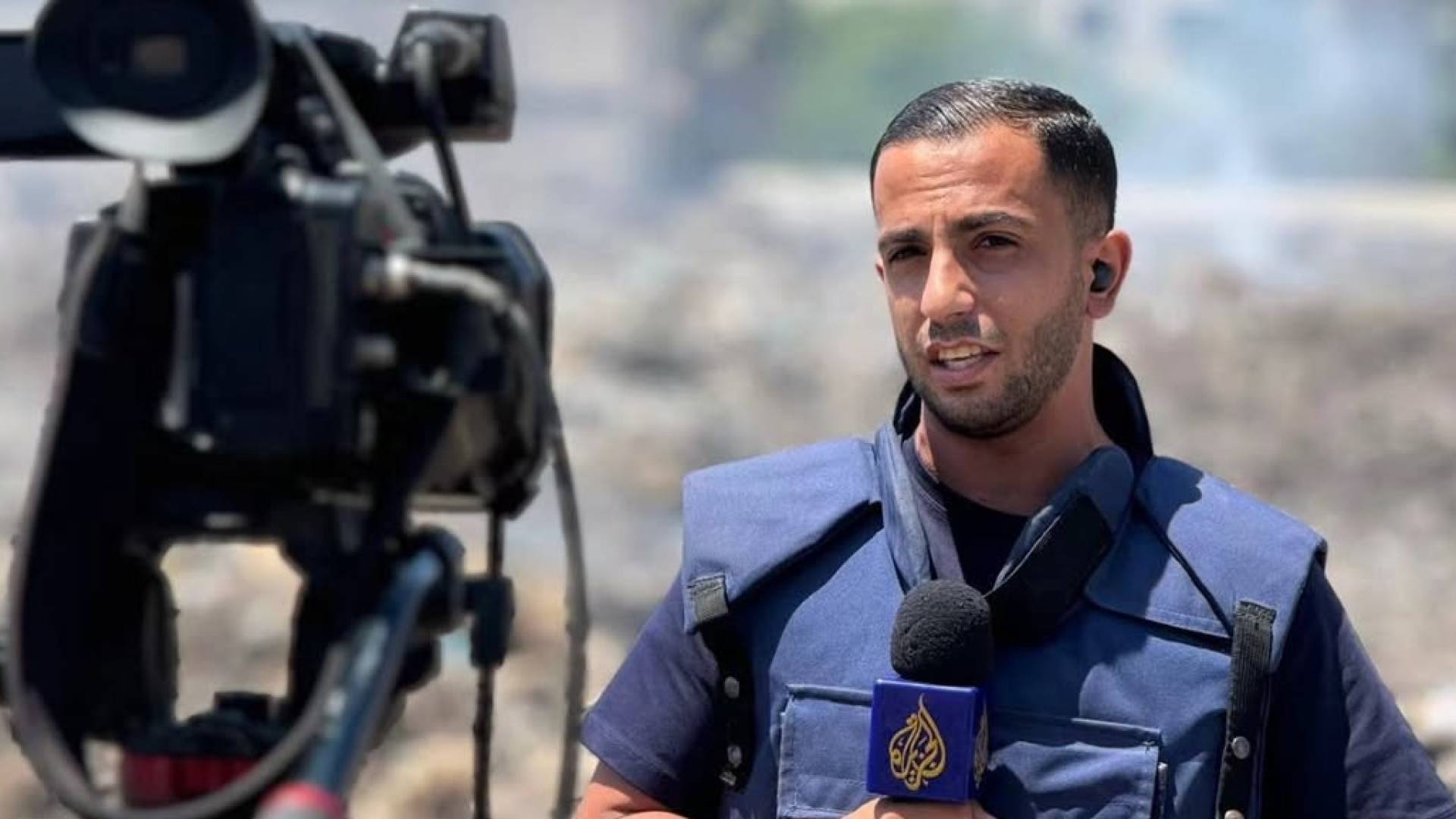 الصحفي الفلسطيني أنس الشريف