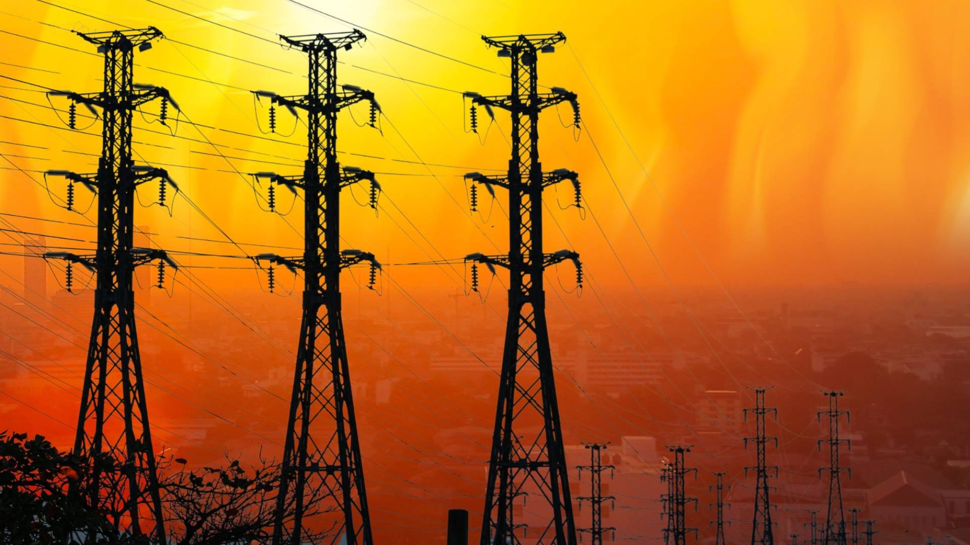 أعمدة كهرباء