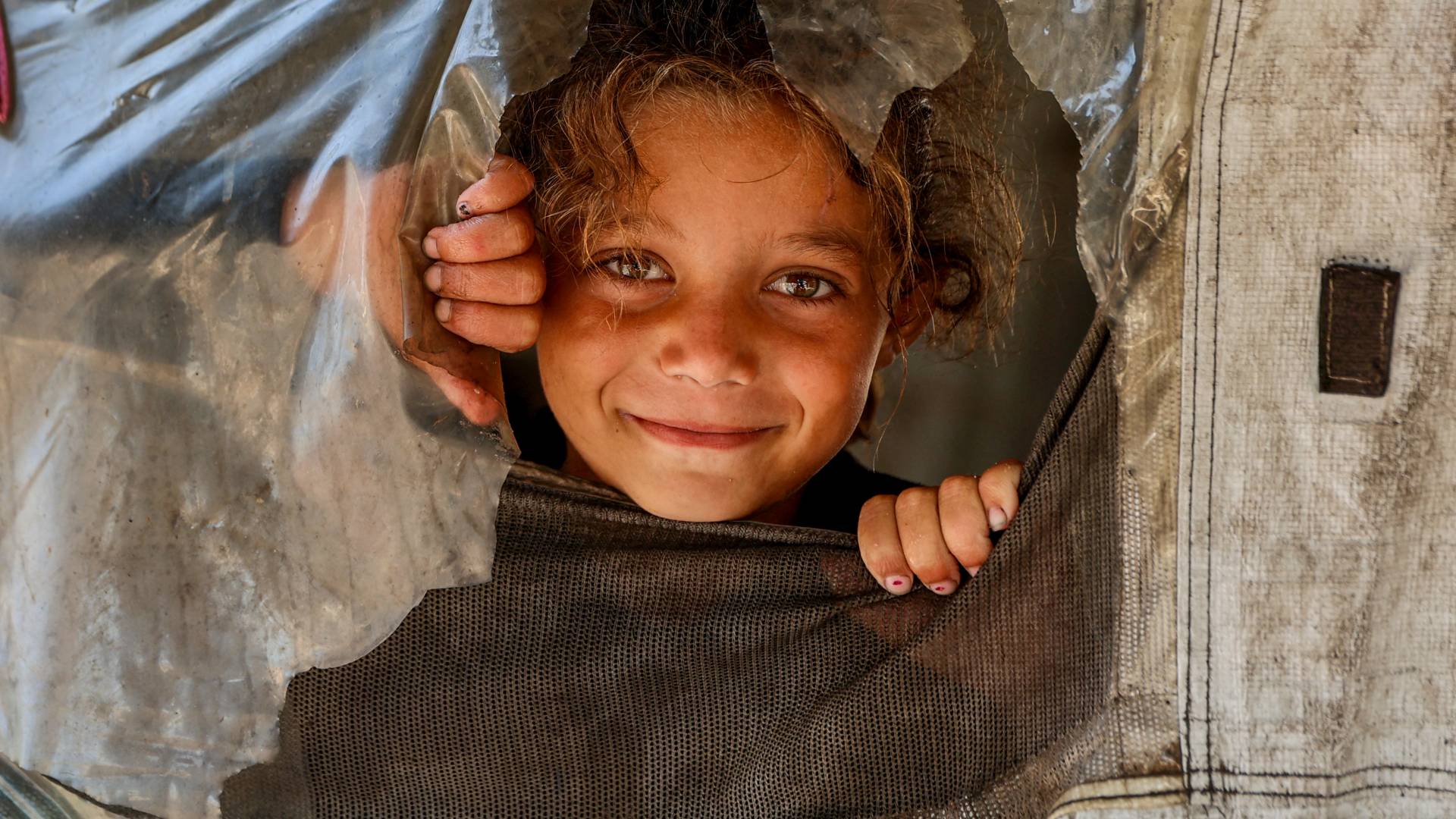 طفلة من قطاع غزة