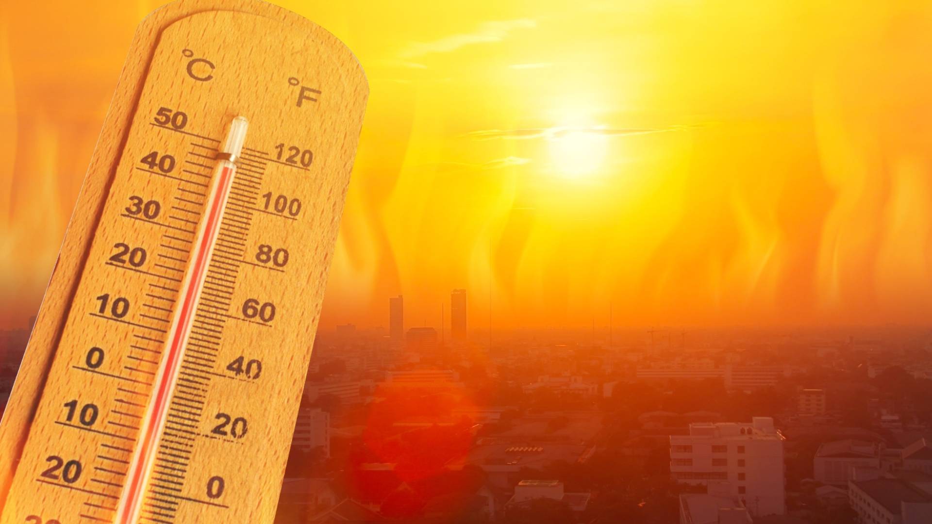 ارتفاع درجات الحرارة