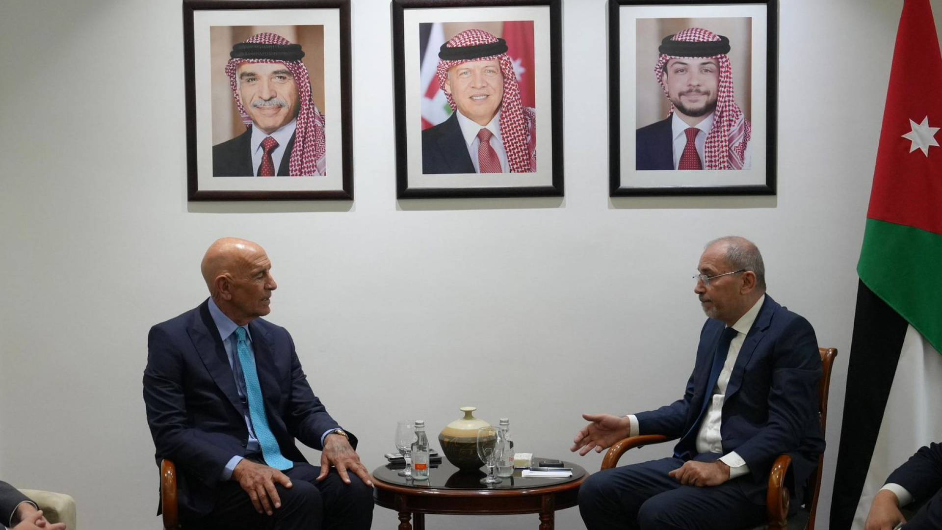 الصفدي والمبعوث الأمريكي إلى سوزريا