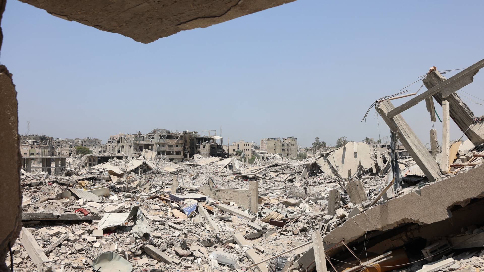 الدمار في قطاع غزة