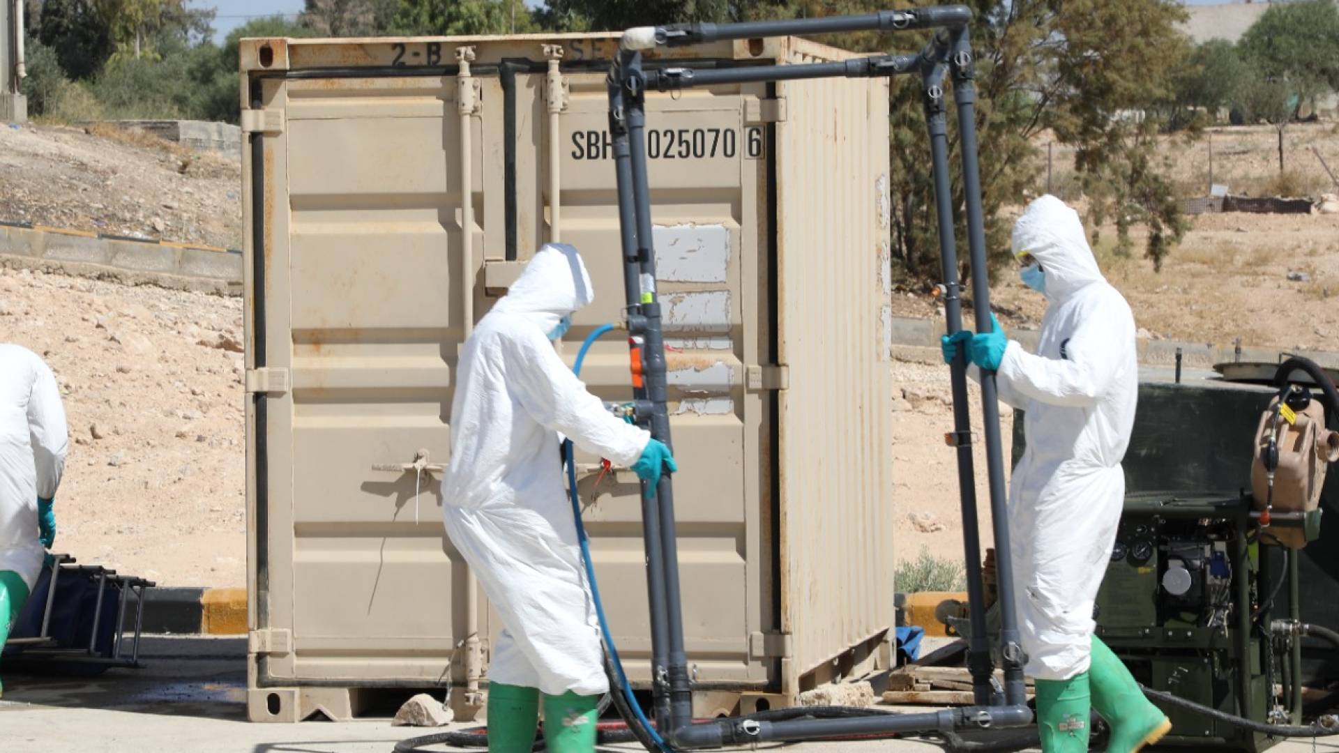 التمرين الميداني بقطاعات "عين التنين"