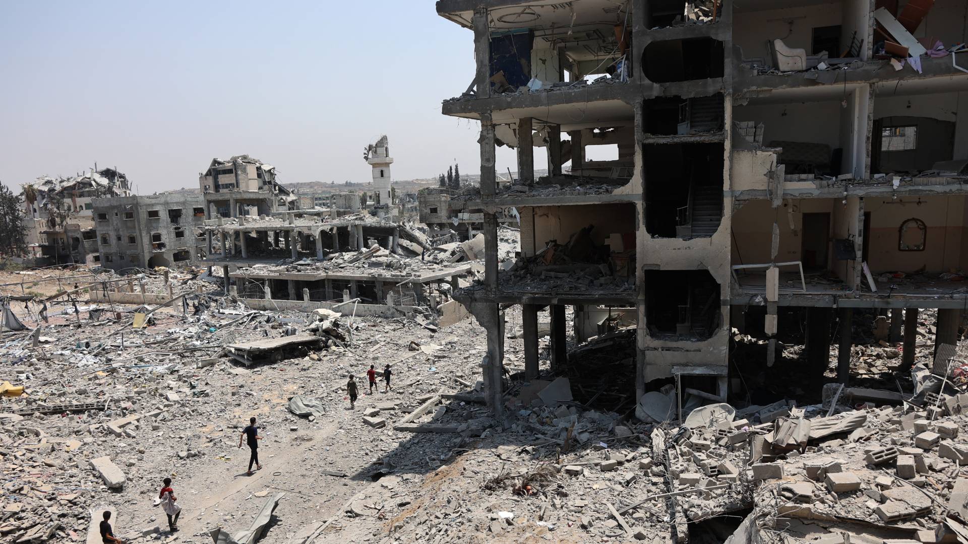 الدمار في قطاع غزة