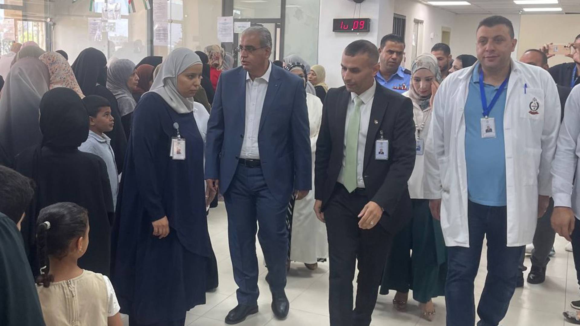 وزير الصحة في زيارة مفاجئة